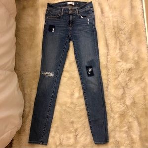 NWOT LOFT modern skinny jeans
